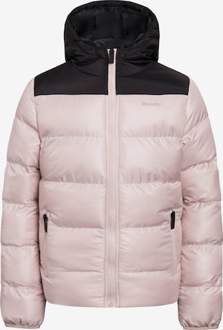 BENCH Winterjas 'KAYLEE' in Roze: voorkant