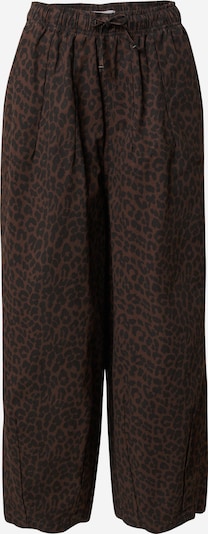 TOPSHOP Trousers in Brown / Black, Item view