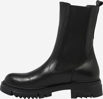 NA-KD Chelsea Boots in Schwarz