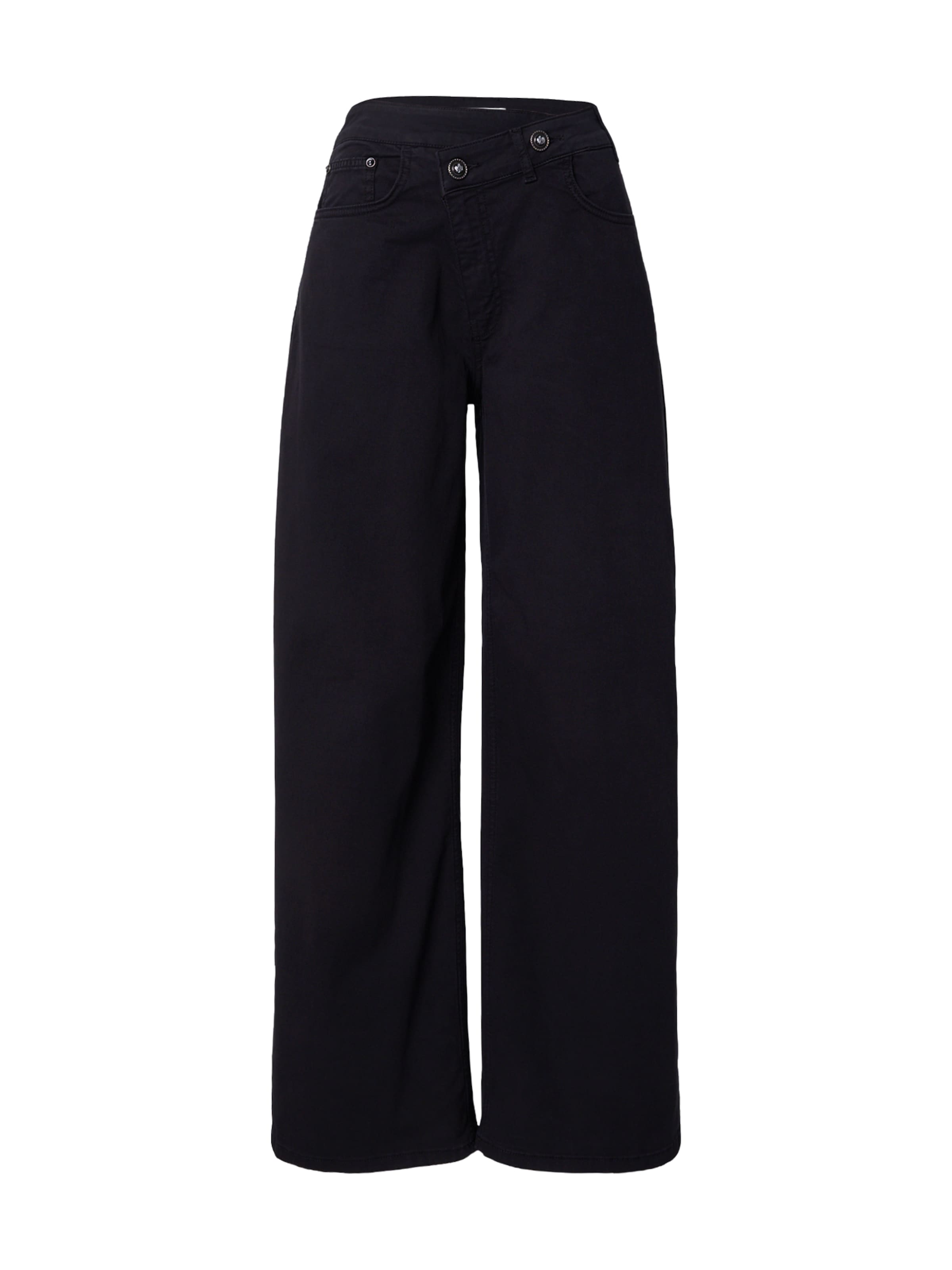 Liu Jo Wide leg Jeans in Black: front