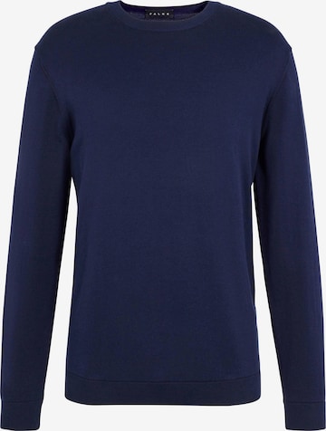 FALKE Sweater 'Pure Cotton' in Blue: front