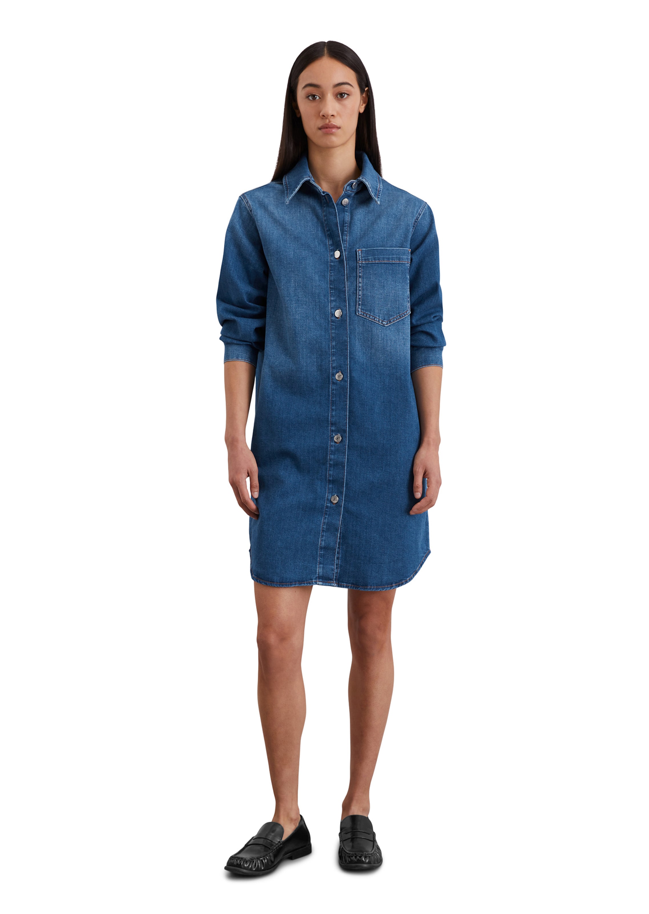 Marc O'Polo Shirt dress in Blue