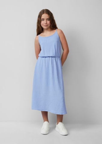 s.Oliver Jurk in Blauw: voorkant