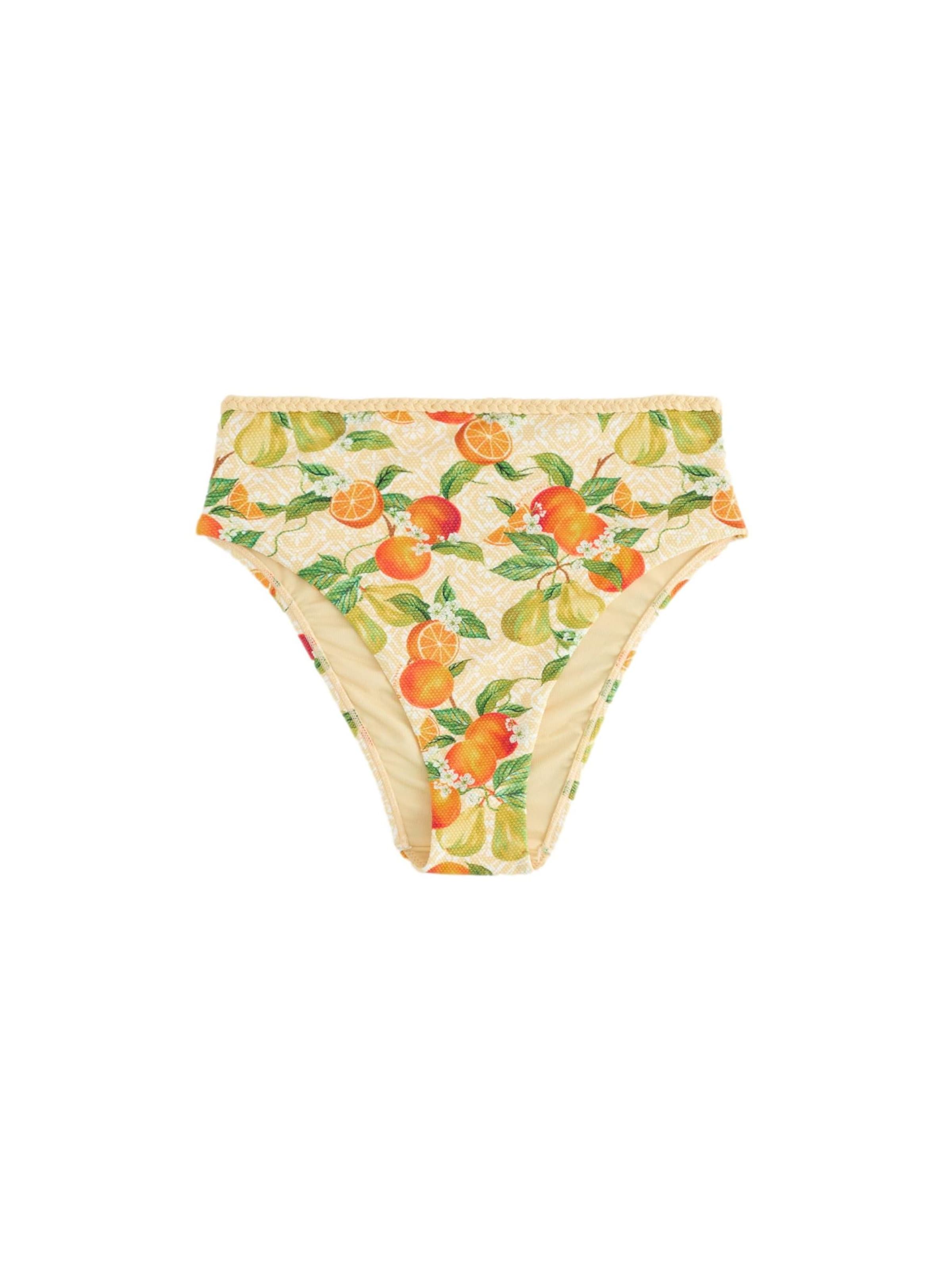 B by Ted Baker - Braga de bikini 'Briefs' en amarillo: frente