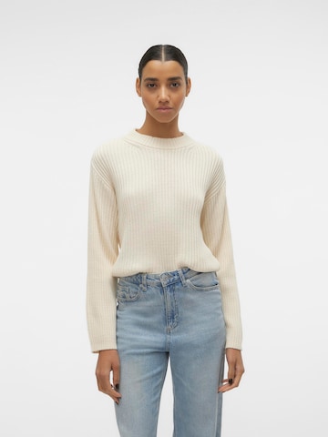 VERO MODA Sweater 'HILDE' in Beige: front