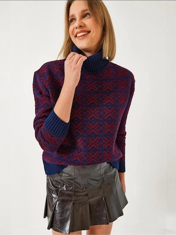 Bianco Lucci Trui 'Pullover' in Gemengde kleuren: voorkant