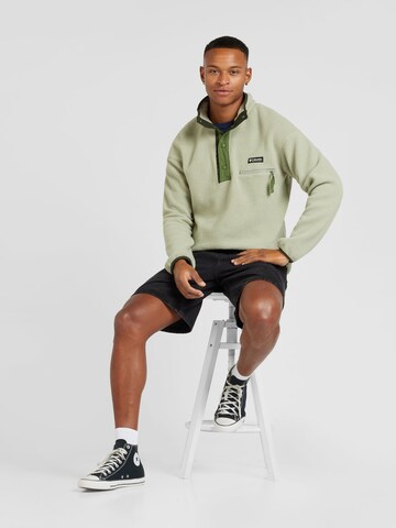 Pullover sportivo 'Helvetia II' di COLUMBIA in verde
