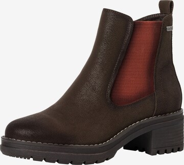 JANA Chelsea boots in Bruin: voorkant