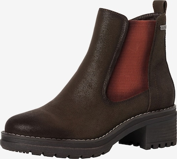 JANA Chelsea Boots in Brown: front