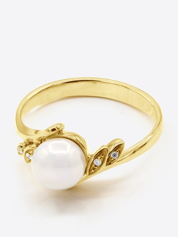 Ateliers Saint Germain - Anillo 'Mariveaux' en plata: frente