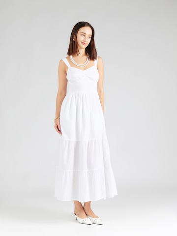 HOLLISTER Zomerjurk in Wit: voorkant