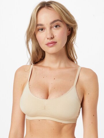 SCHIESSER Bustier Melltartó - bézs: elől