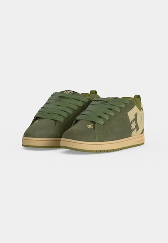 DC Shoes - Sapatilhas baixas 'COURT' em verde