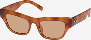 LE SPECS Solglasögon 'Hankering' i brun: framsida