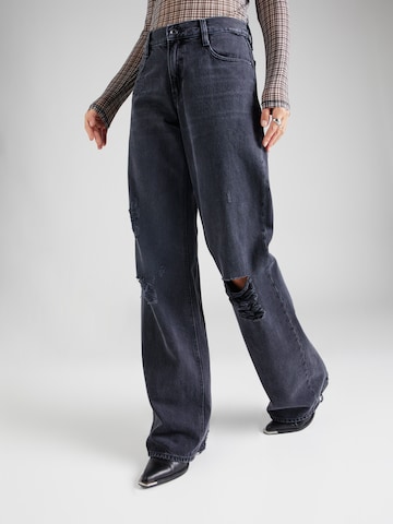 G-Star RAW Loosefit Jeans 'Judee' i svart: framsida