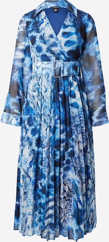 Karen Millen - Vestido en azul: frente