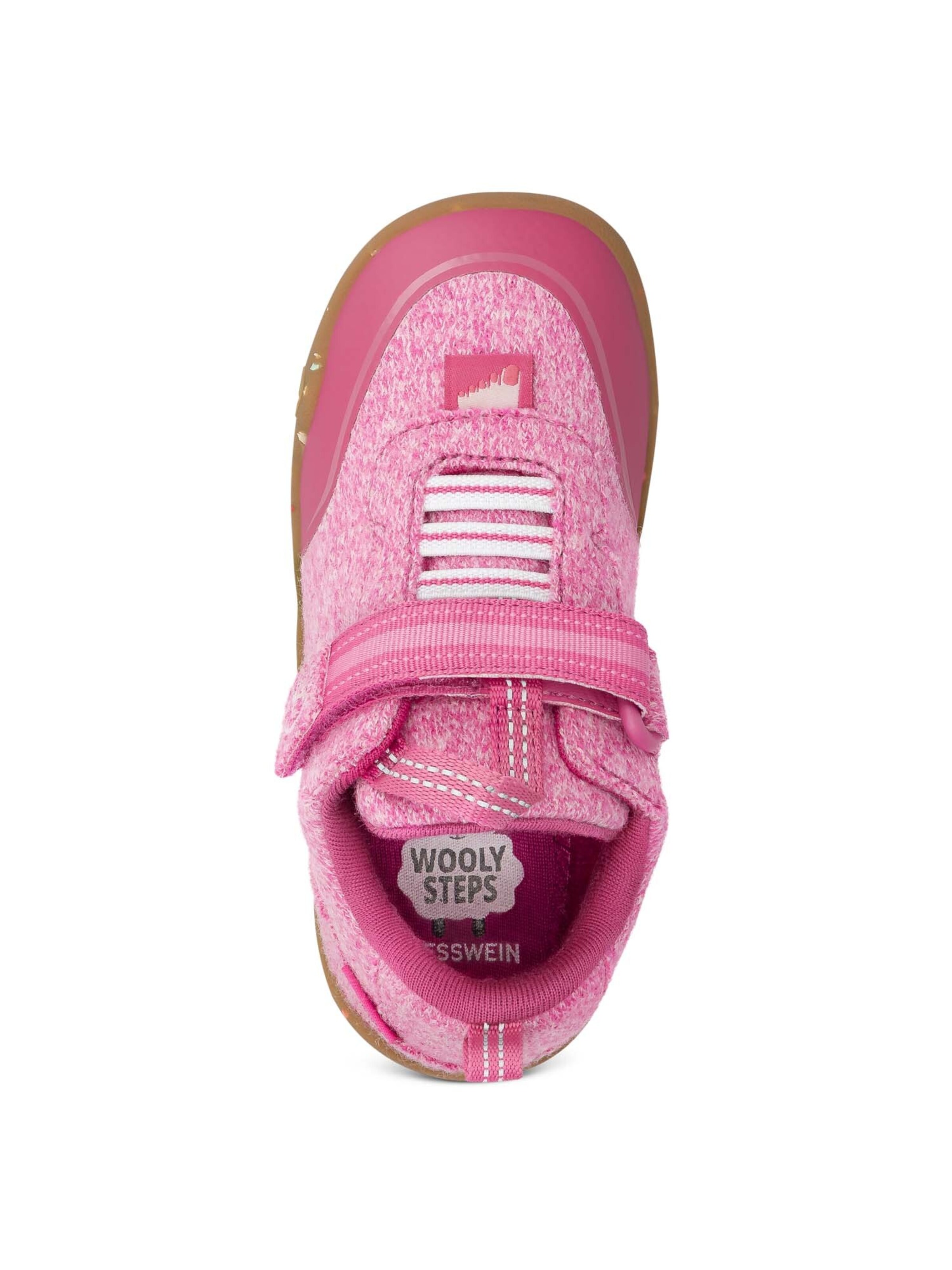 Chaussure basse 'Wooly Steps' GIESSWEIN en rose