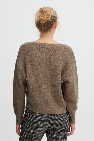 b.young Pullover in Braun