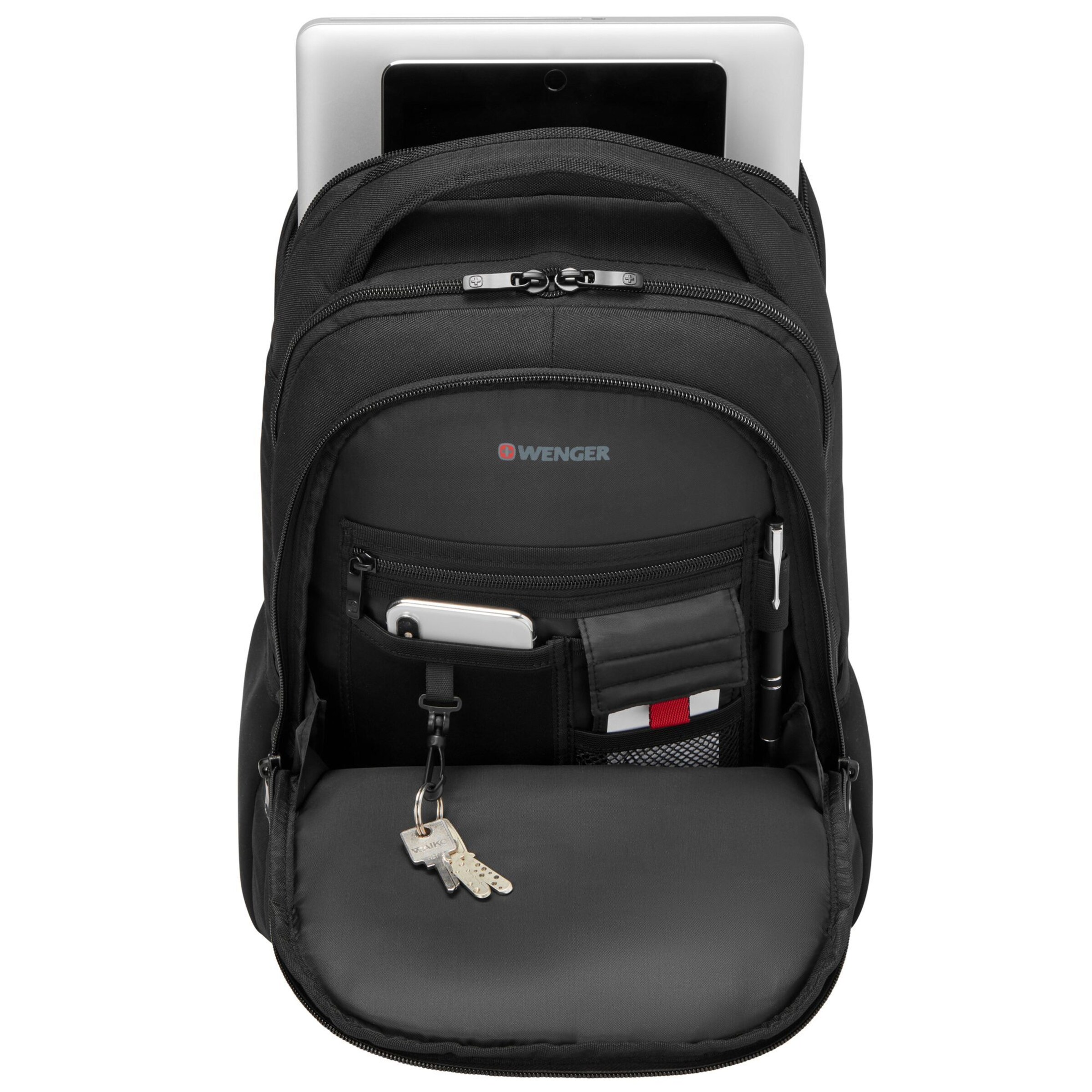 WENGER Backpack 'Fuse 15.6' in Black