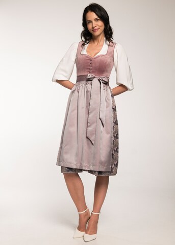 Dirndl SPIETH & WENSKY en rose : devant