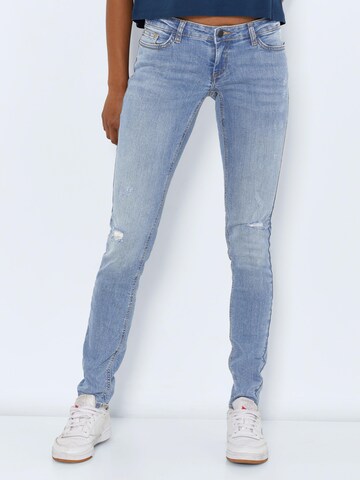 Noisy may Skinny Jeans 'Bob' in Blauw