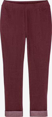 SHEEGO Slimfit Leggings in Rot: predná strana