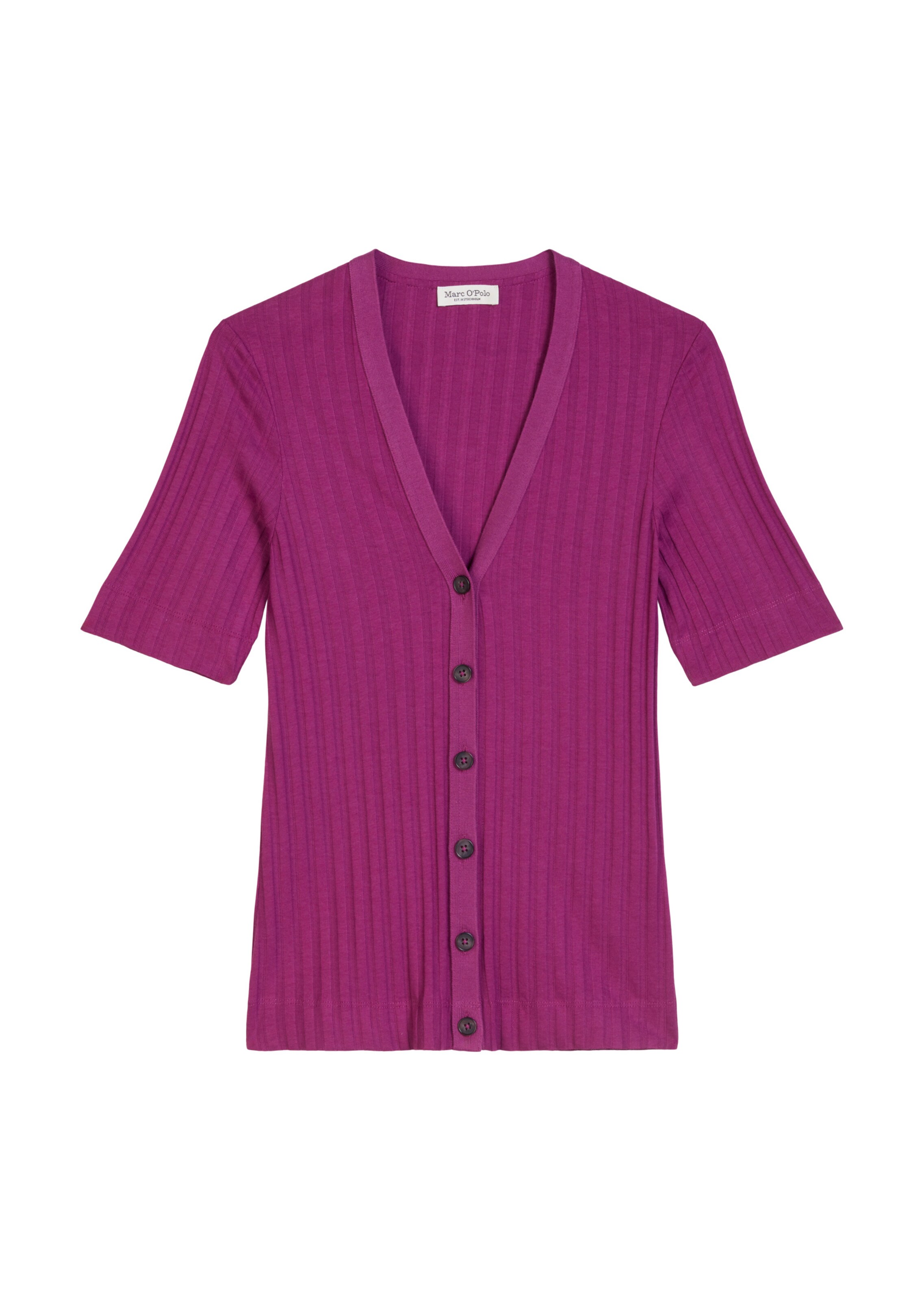 Cardigan Marc O'Polo en violet : devant