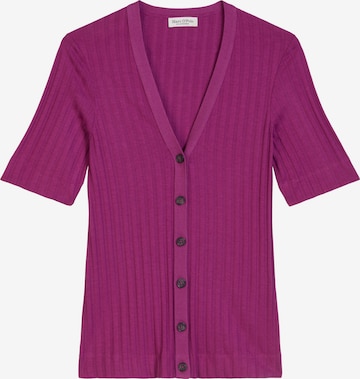 Marc O'Polo Strickjacke in Lila: Vorderseite