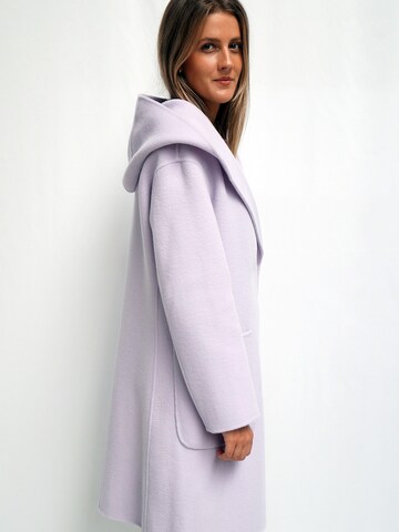 Funk since 1776 Between-Seasons Coat in Purple
