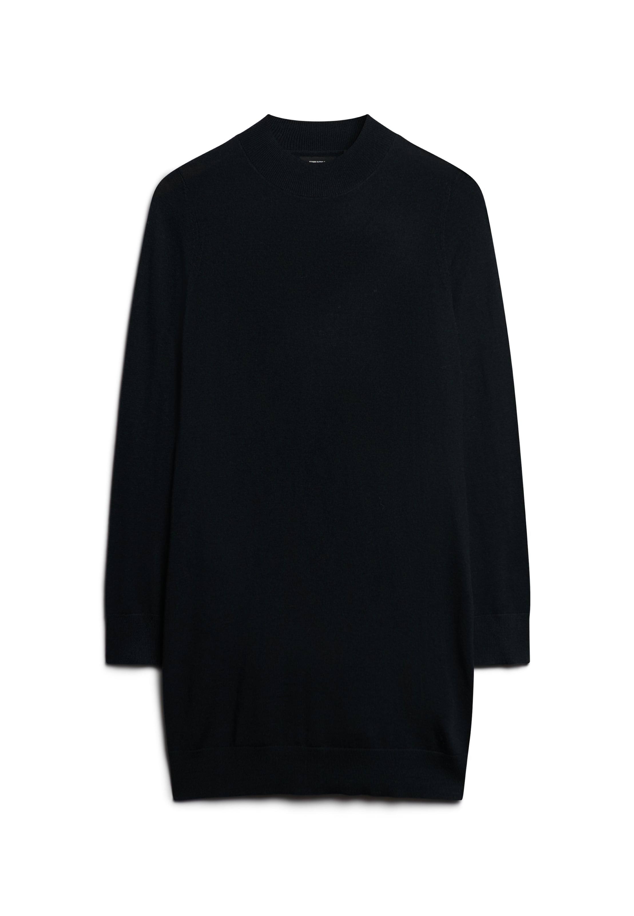 Superdry Gebreide jurk in Zwart: voorkant