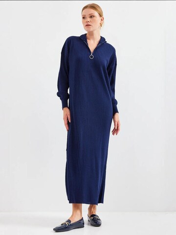 Bigdart Gebreide jurk 'Strickkleider' in Blauw