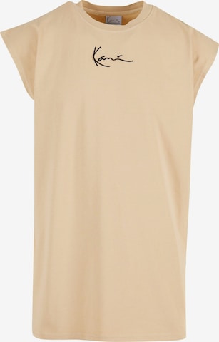 T-Shirt Karl Kani en beige : devant