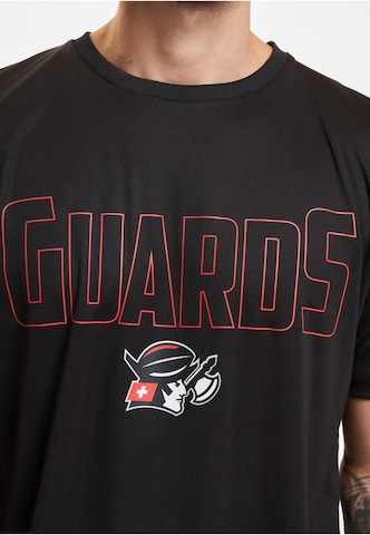 European League of Football Funktionsshirt in Schwarz