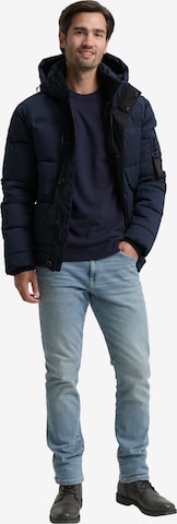 Veste d’hiver TOM TAILOR en bleu : devant