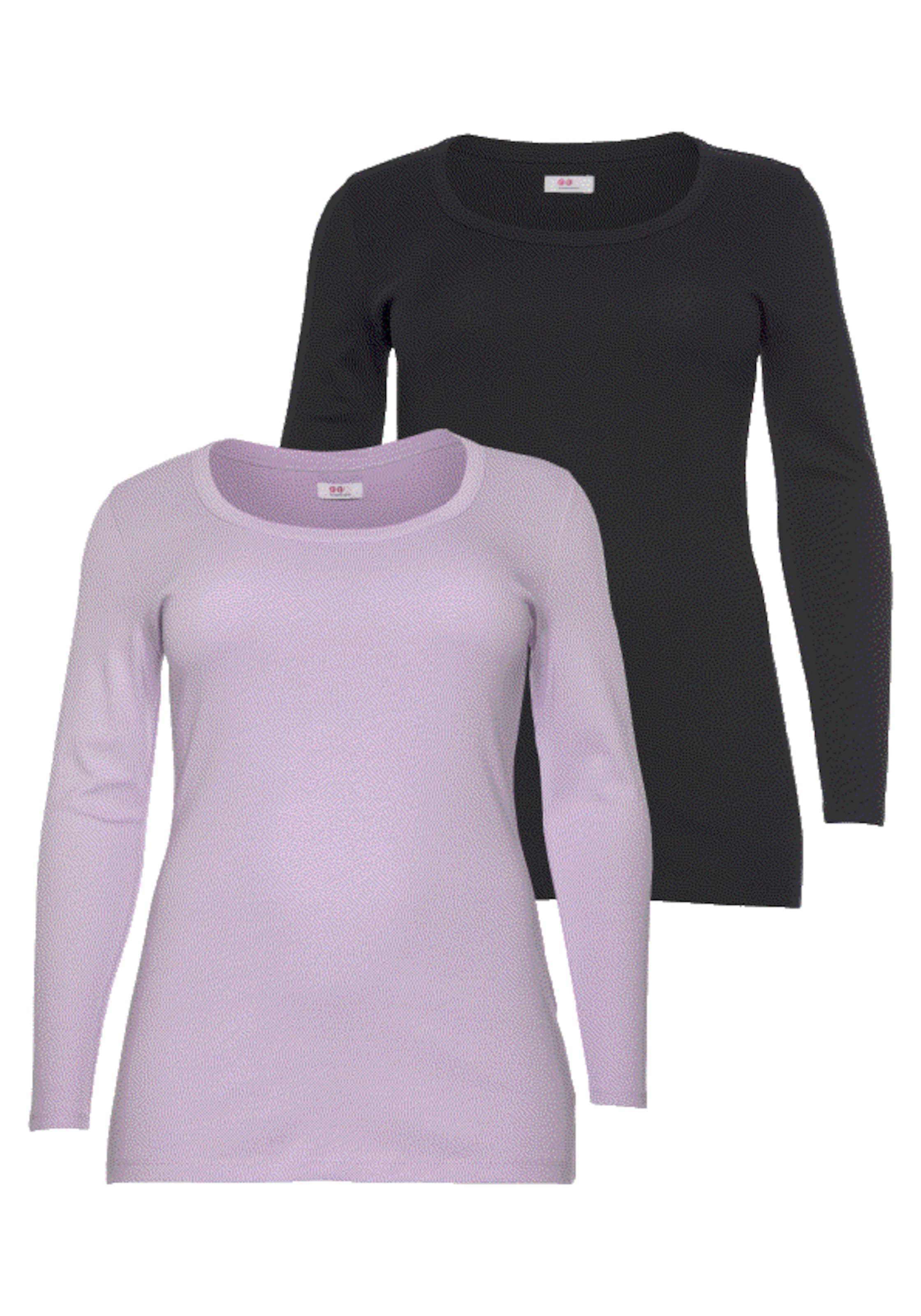 FLASHLIGHTS Shirt in Purple: front