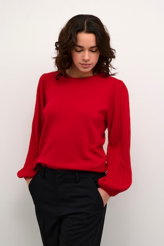 Kaffe - Jersey 'Lone' en rojo: frente