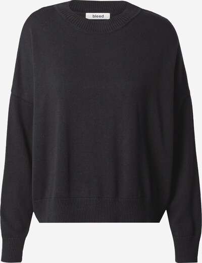 bleed clothing Pull-over en noir, Vue avec produit