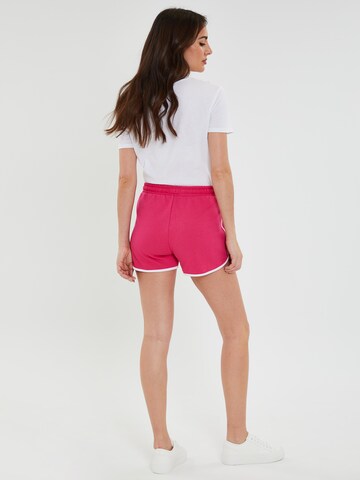 Threadbare Regular Shorts 'Freddie' in Pink