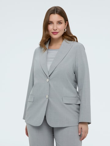 Blazer di Fiorella Rubino in grigio: frontale