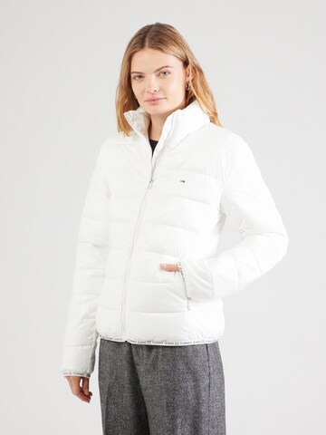 Tommy Jeans Between-Season Jacket 'ESSENTIAL' in White: front