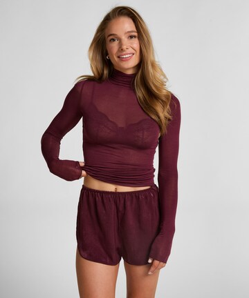 Hunkemöller Korte pyjama in Lila