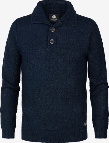 Petrol Industries Sweater in Blue: front