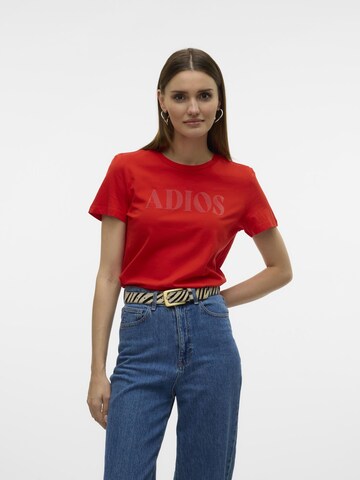 VERO MODA Särk 'JESSY', värv punane: eest vaates