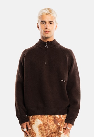 Pullover di Another Cotton Lab in marrone: frontale