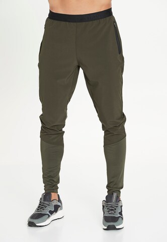 Virtus Tapered Sports trousers 'BLAG V2' in Green
