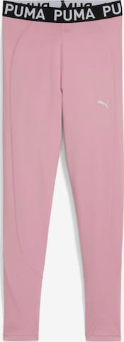 PUMA Workout Pants in Pink: front