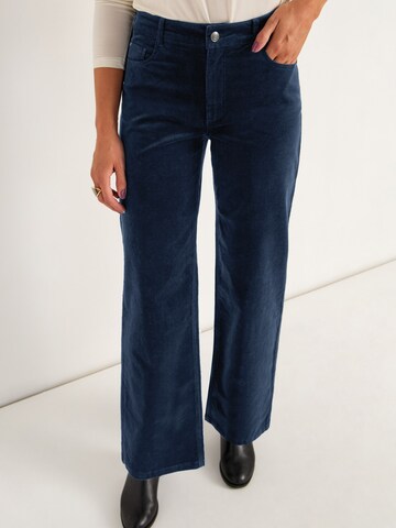 Cellbes of Sweden Wide leg Broek in Blauw