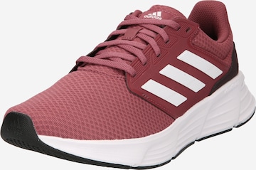 Chaussure de course 'Galaxy 6' ADIDAS SPORTSWEAR en marron : devant