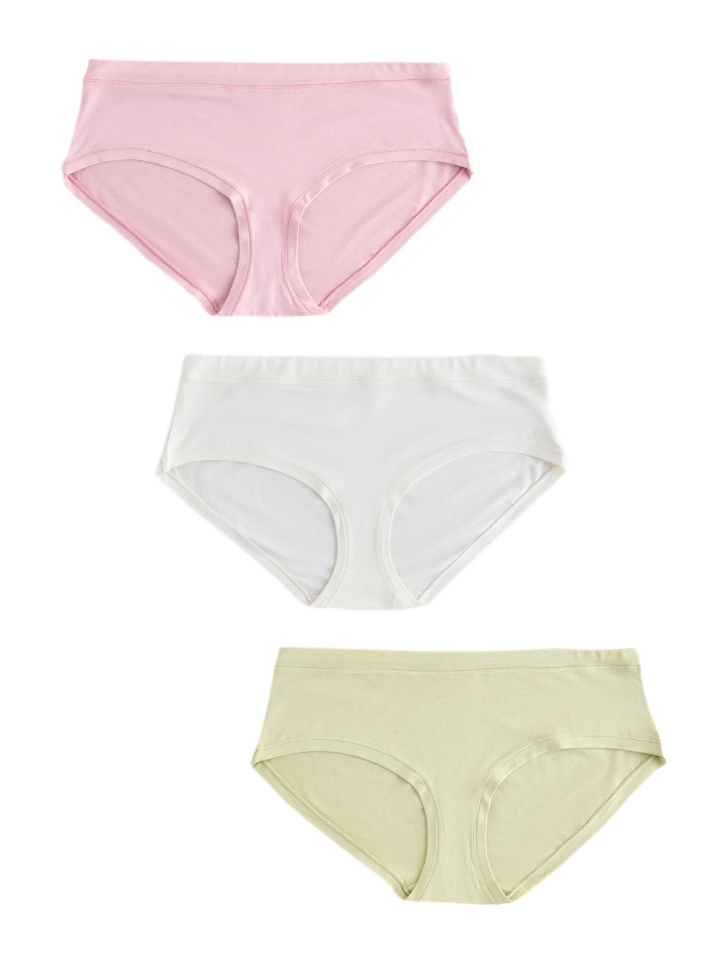 Next Panty in XS in Cream / Light green / Light pink, Item view