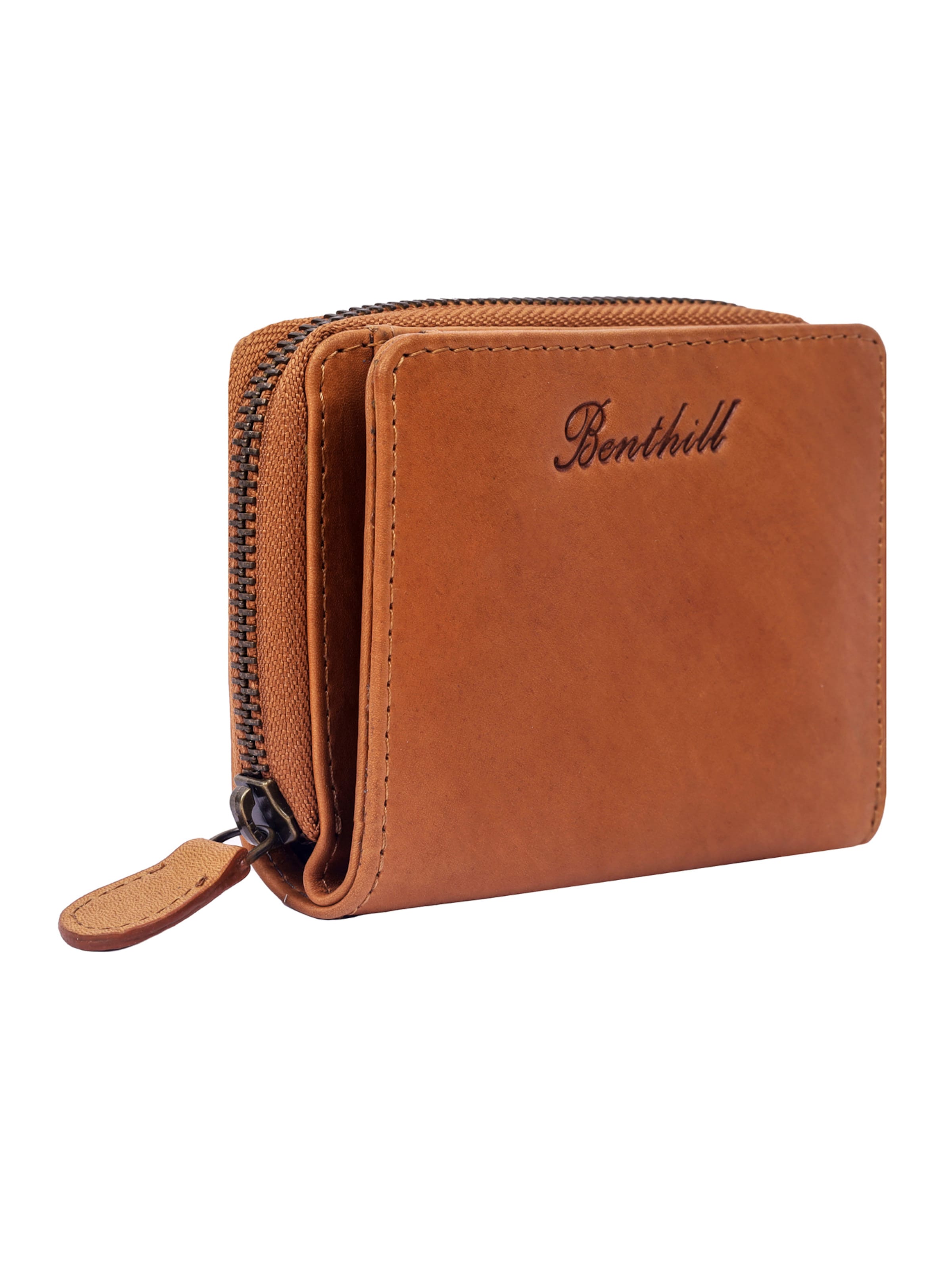 Benthill Wallet in Brown: front